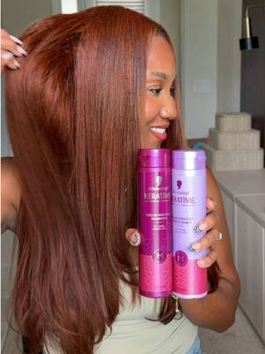 TikTok post by @lifewithcina for Hair by Schwarzkopf USA. Caption reads: [...] at all costs! I’ve been using @Hair by....