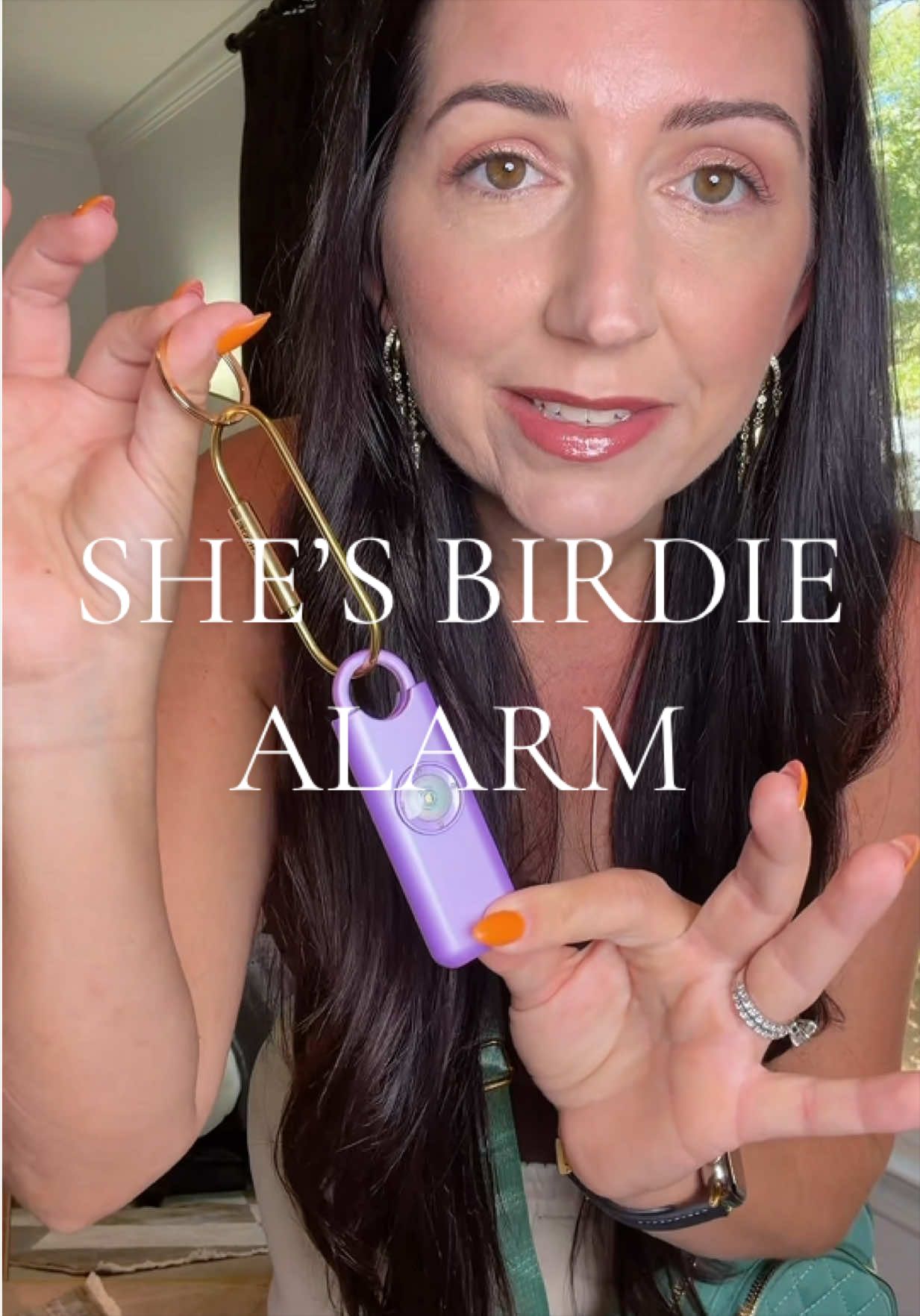 TikTok post by @jen_culberson for She’s Birdie. Caption reads: I will NOT be a statistic. Will you? #shesbirdie....
