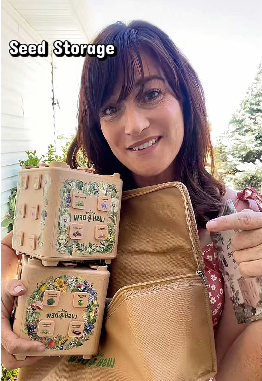 TikTok post by @stay_at_homestead_mom for LUSH&DEW. Caption reads: [...] #dealsforyoudays #lushanddew @LUSH&DEW.