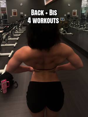 TikTok post by @brookesfangs for Gorilla Mind. Caption reads: Back and bicep routine ⏳ Gorilla mind watermelon....