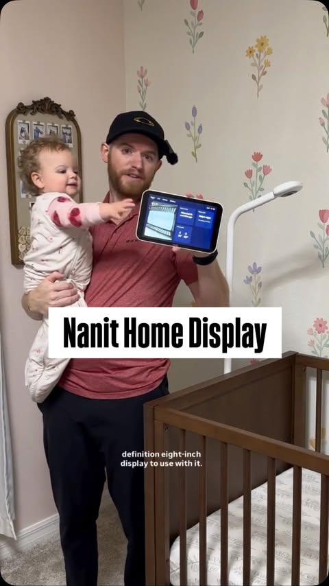Instagram post by @christian__toth for Nanit. Caption reads: We’ve been using the Nanit Smart Baby Monitor for....