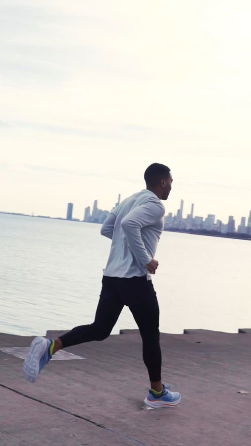 Instagram post by an influencer for HOKA. Caption reads: Sneak Peek 👀 of the new @hoka Bondi 9s dropping....