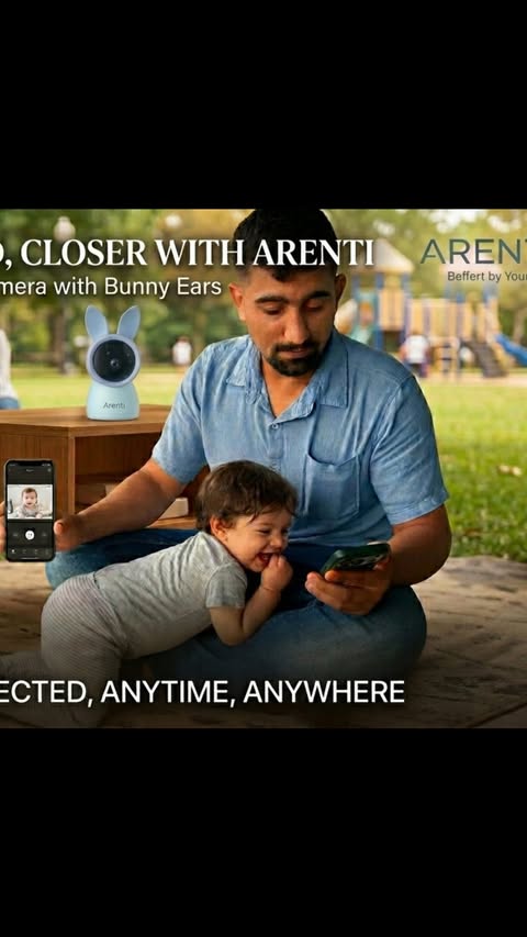 Instagram post by @denis_ugc for Arenti. Caption reads: [...] moment matters. That’s why having the Arenti....