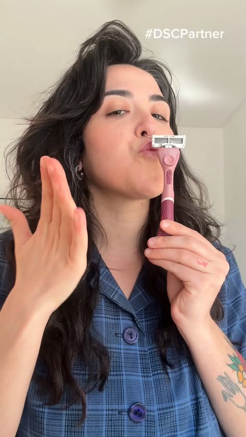 Instagram post by @icarlykane for Dollar Shave Club. Caption reads: [...] stand up! #ad #DSCPartner @dollarshaveclub....