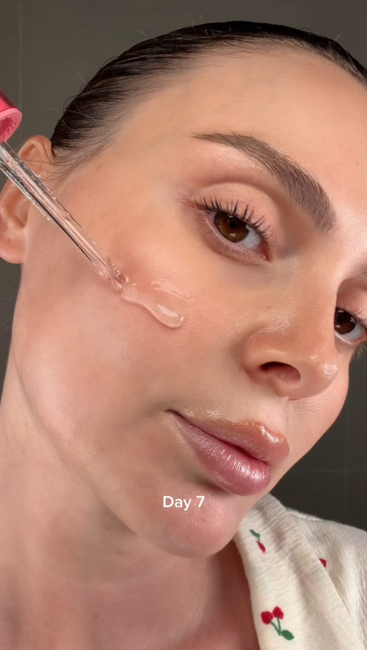 Instagram post by @albina for Torriden. Caption reads: SKINCARE ESSENTIAL! Minimize your pores and make....