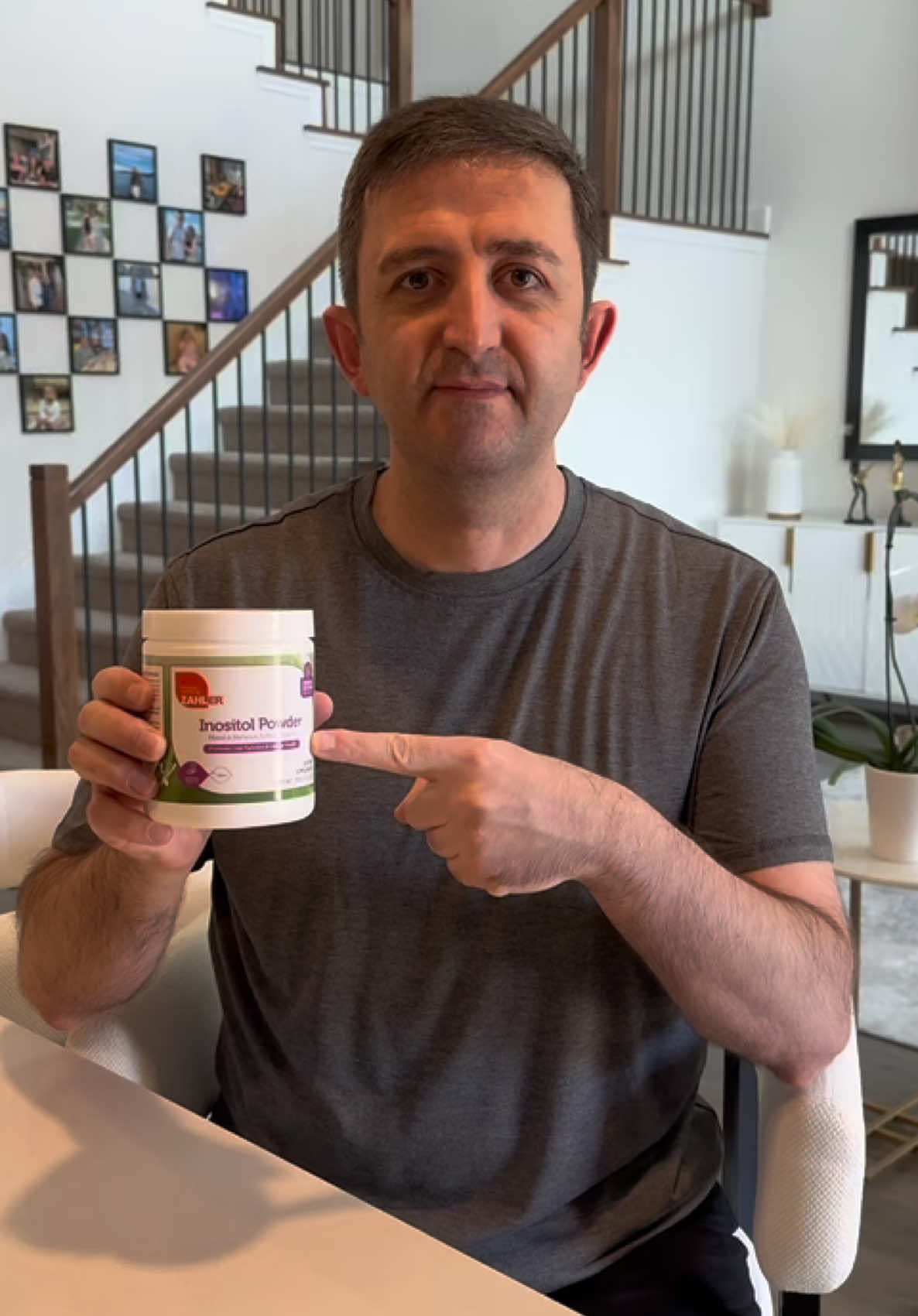 TikTok post by @amerikada.mutfak for Zahler Nutrition. Caption reads: 💫 Feeling more energized and balanced with ....