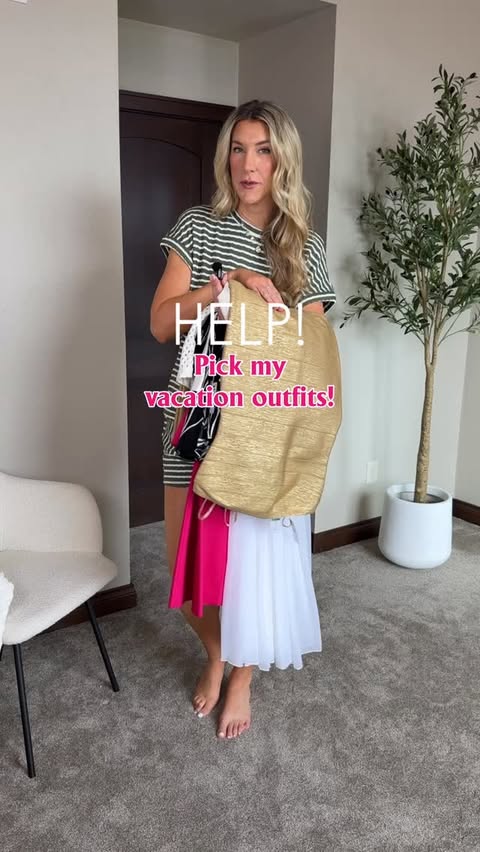 Instagram post by @tallmomfinds for Express. Caption reads: [...] outfit, date night outfit, party dress....