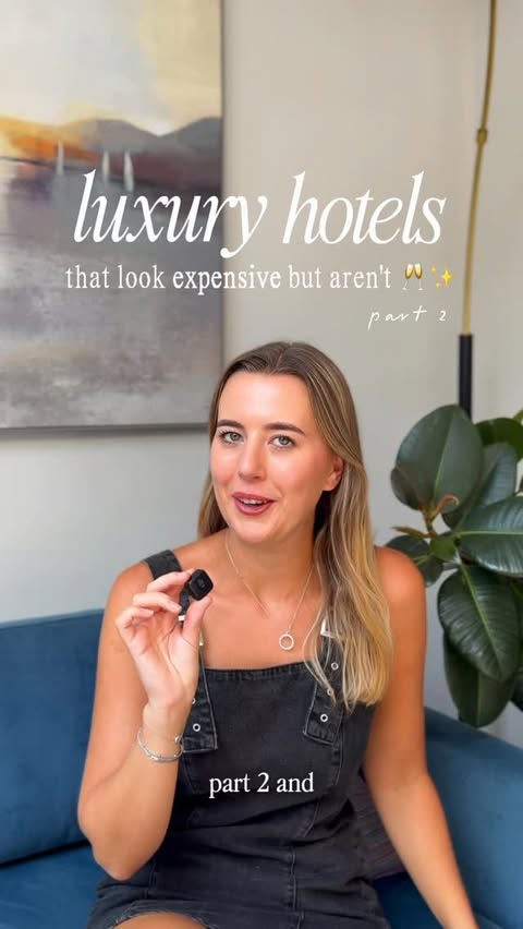 Instagram post by @holidazeclub for Luxury Escapes. Caption reads: [...] from £100 return and right now on Luxury....
