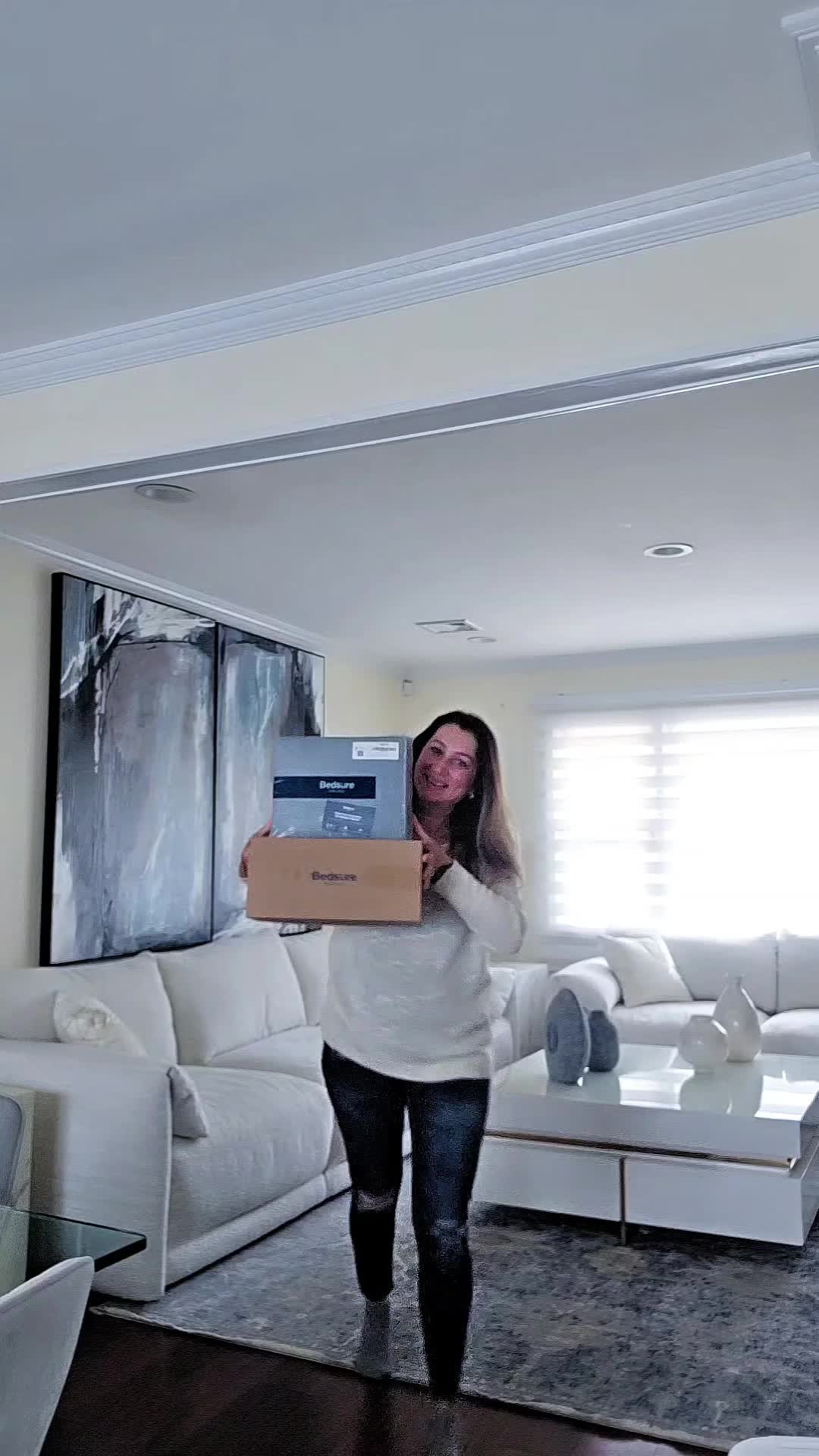 TikTok post by @didemguneren for Bedsure Home. Caption reads: @Bedsure  Wrap yourself in cloud-like....