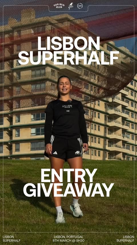 Instagram post by @porto.canrunclub for OAKBERRY. Caption reads: [...] Deadline: January 27th Sponsored by....