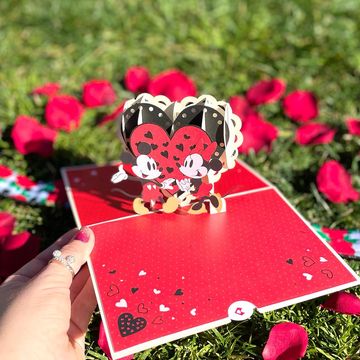 Instagram post by @thehappiestclubonearth for Lovepop. Caption reads: [...] that one of my favorite partners is @lovepop....