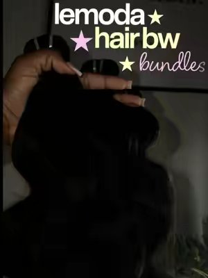 TikTok post by @amourrbk for Lemoda Hair. Caption reads: ifykyk @Lemoda Hair is that girlllll 🎀installing....
