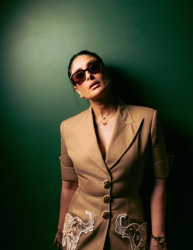 Instagram post by @kareenakapoorkhan for HSBC. Caption reads: [...] to meet their hero ⚽️

Thank you to my....