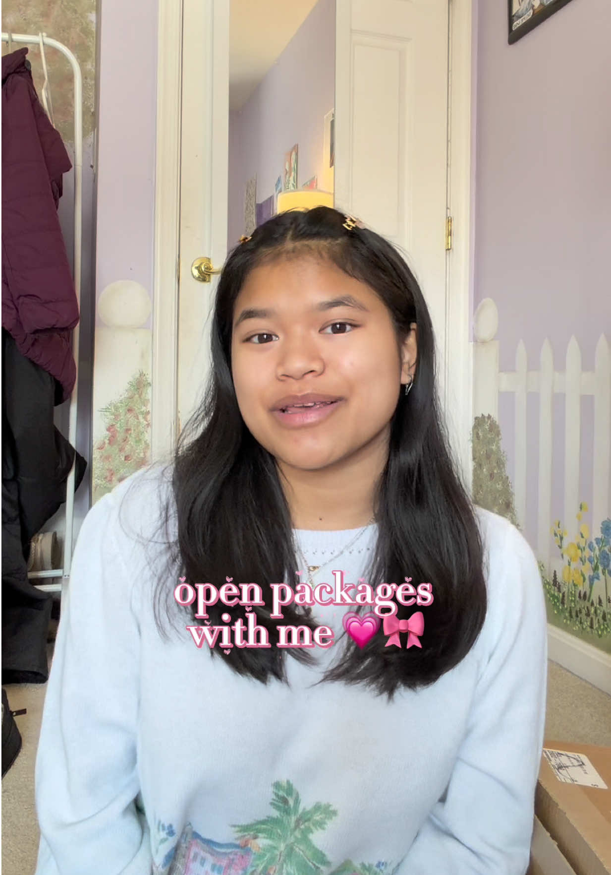 TikTok post by @emmasihavong for Beekman 1802. Caption reads: [...] USA @Color Wow Hair @Wall Candy Shop....