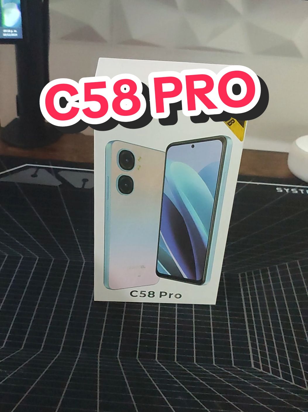 TikTok post by @liamvidal for OUKITEL. Caption reads: link:....