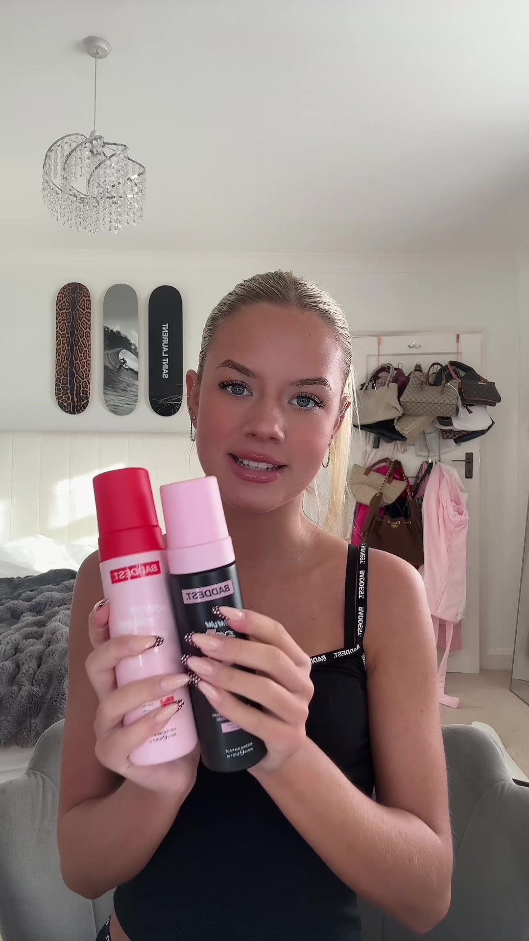 TikTok post by @bethanykajtar for Baddest Bod. Caption reads: my number one fav this month is always @Baddest....