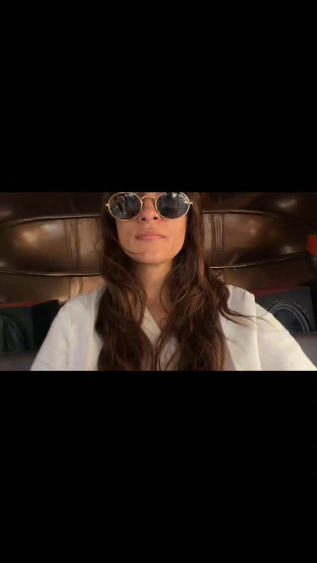 Instagram post by @urmidaga for Galeries Lafayette. Caption reads: Behind and in front of the screen, it’s all part....