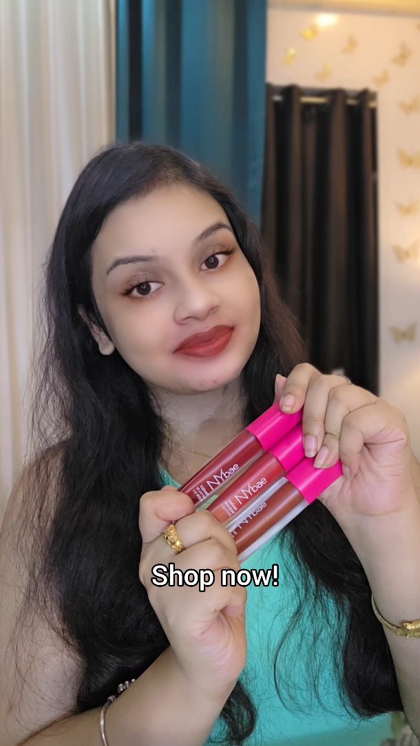 Instagram post by @riya_adhikari_mua for Purplle. Caption reads: Try this amazing lipstick from....