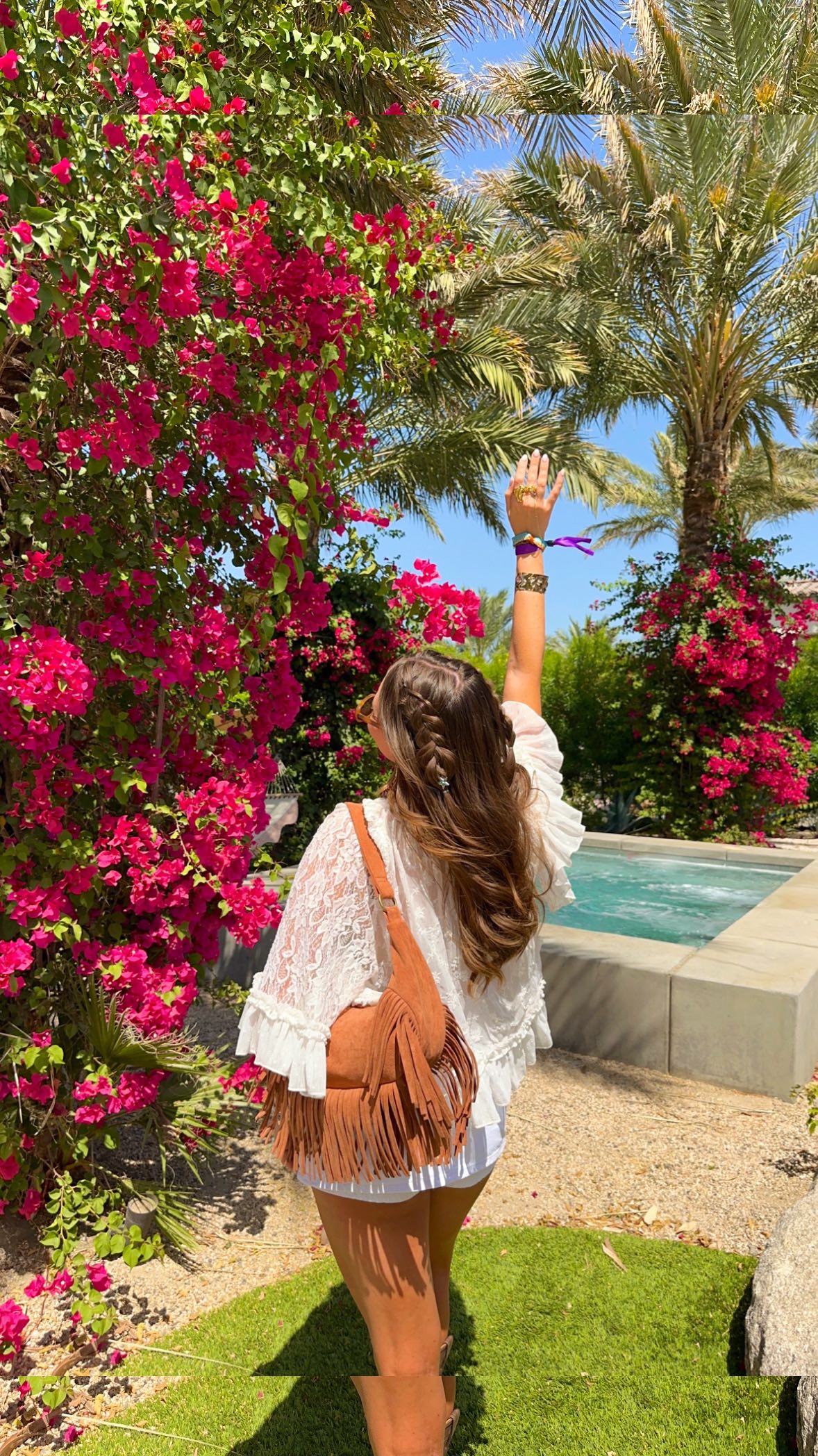Instagram post by @syd_anastasia_ for Raw Sugar Living. Caption reads: #rawsugarpartner getting festival ready with....