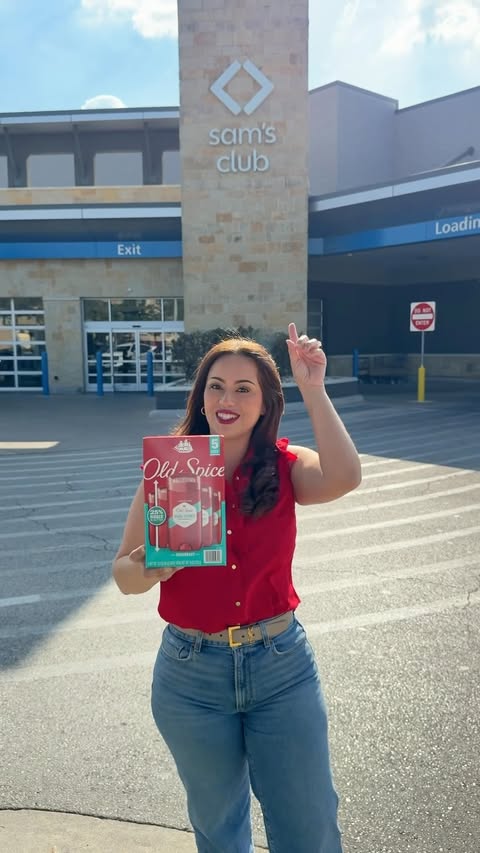 Instagram post by @couponing4beginnersig for Old Spice. Caption reads: #ad🙌🏼 @oldspice Pure Sport is available....