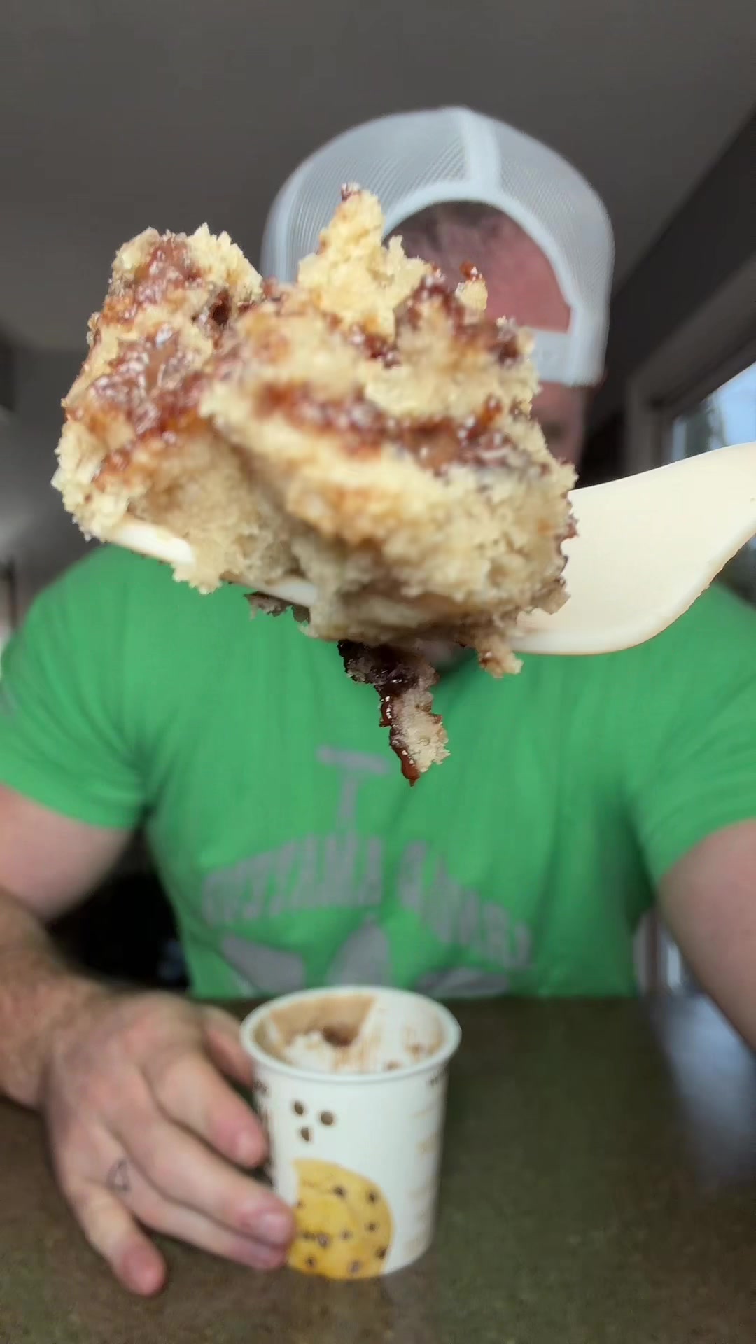 TikTok post by @pro.strongman.shane for Bootylicious Muffins. Caption reads: @Bootylicious Muffins don’t cry because it’s over,....