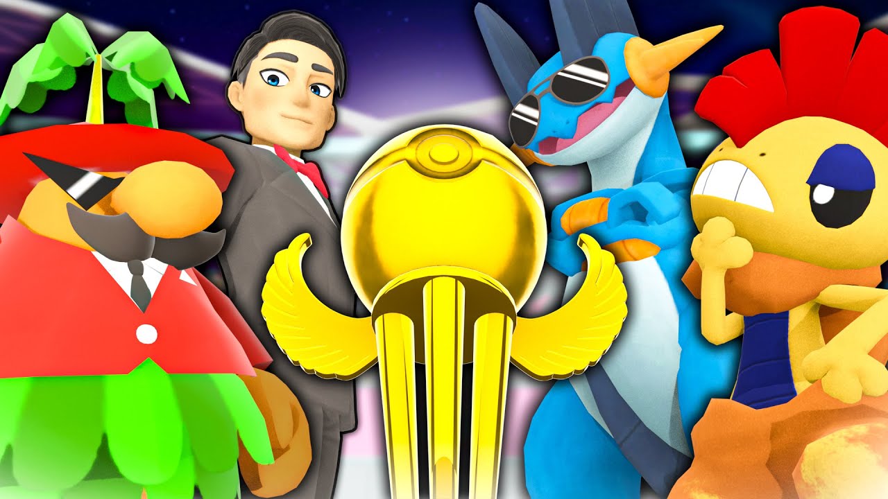 YouTube post by @DonShnack for GEOLOG. Caption reads: I Hosted the Biggest Pokémon Random Battle....