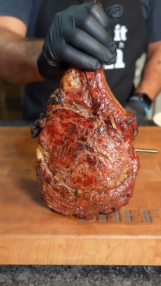 Instagram post by @cookitwithtim for GoodLife Proteins. Caption reads: “How do you like your steak? Comment below 👇....
