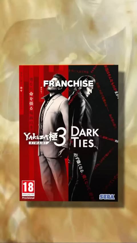 Instagram post by @blue_thundergaming for SEGA. Caption reads: [...] 12! #YakuzaKiwami3 #DarkTies #gaming @sega.