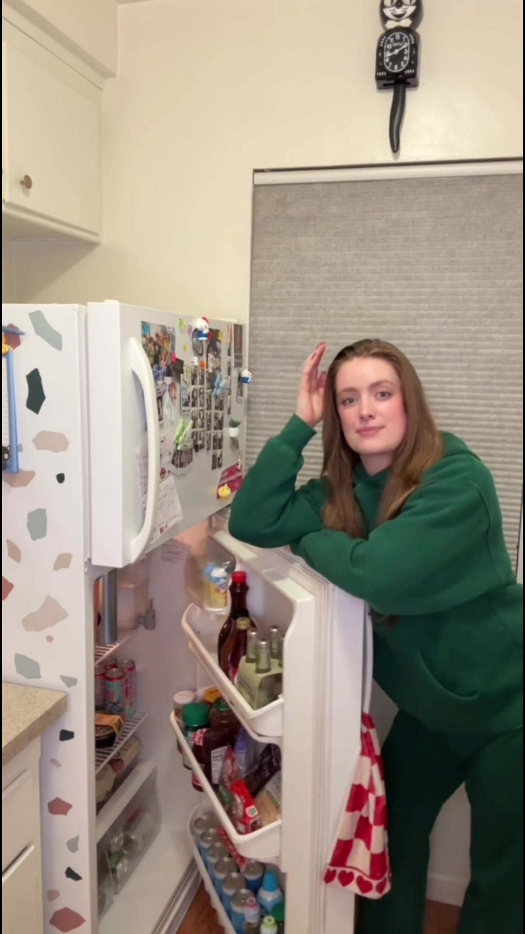 TikTok post by @sarahcha.d for Instacart. Caption reads: palette brought to you by: my Midwest upbringing....