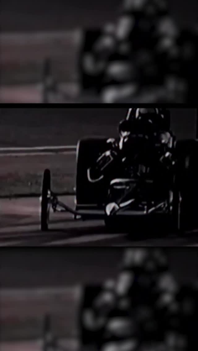 Instagram post by @dwrshow for Continental Tire. Caption reads: When did top fuel dragsters move to rear engine?....