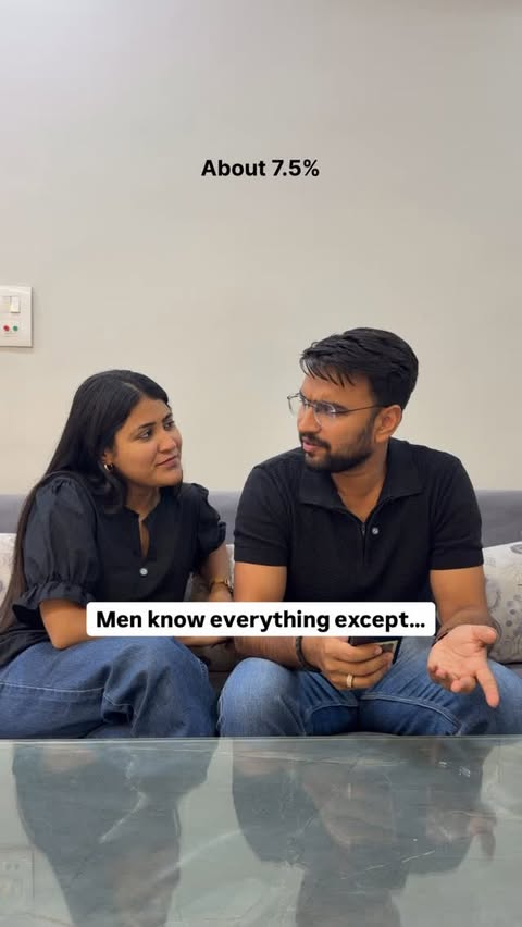 Instagram post by @muskaan.and.ankit for Danube Properties. Caption reads: [...] but your question hurt me😅😂....