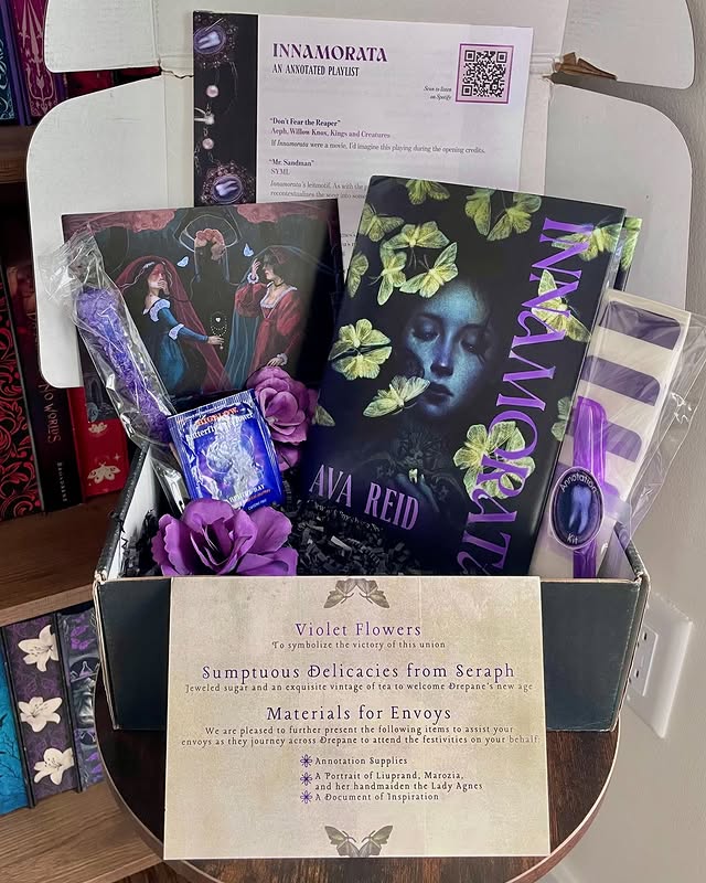 Instagram post by @nicoleisreadingfantasy for Del Rey Books. Caption reads: [...] book that I love so dearly and to....