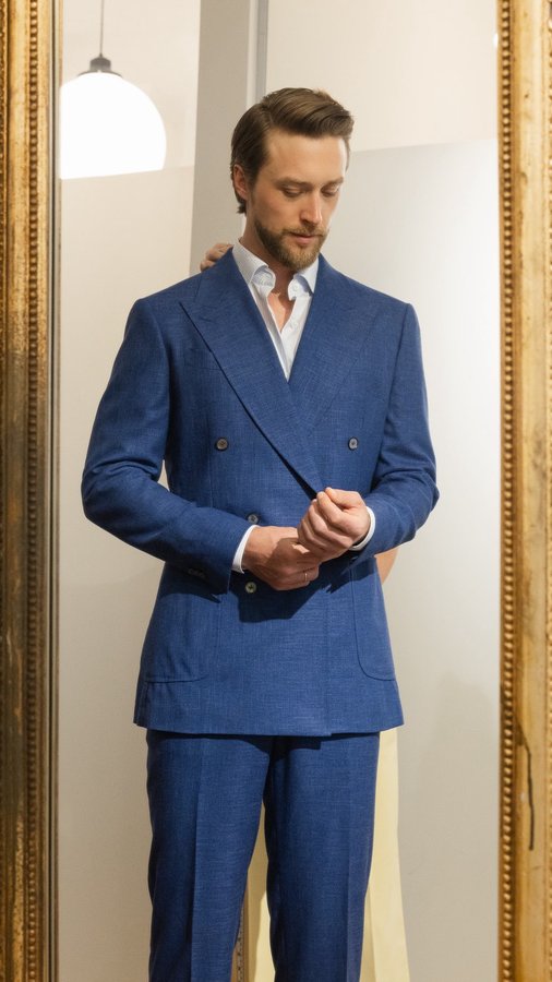 Instagram post by @benbrewster for Billy Reid. Caption reads: [...] with @billy_reid. For over two decades Billy....