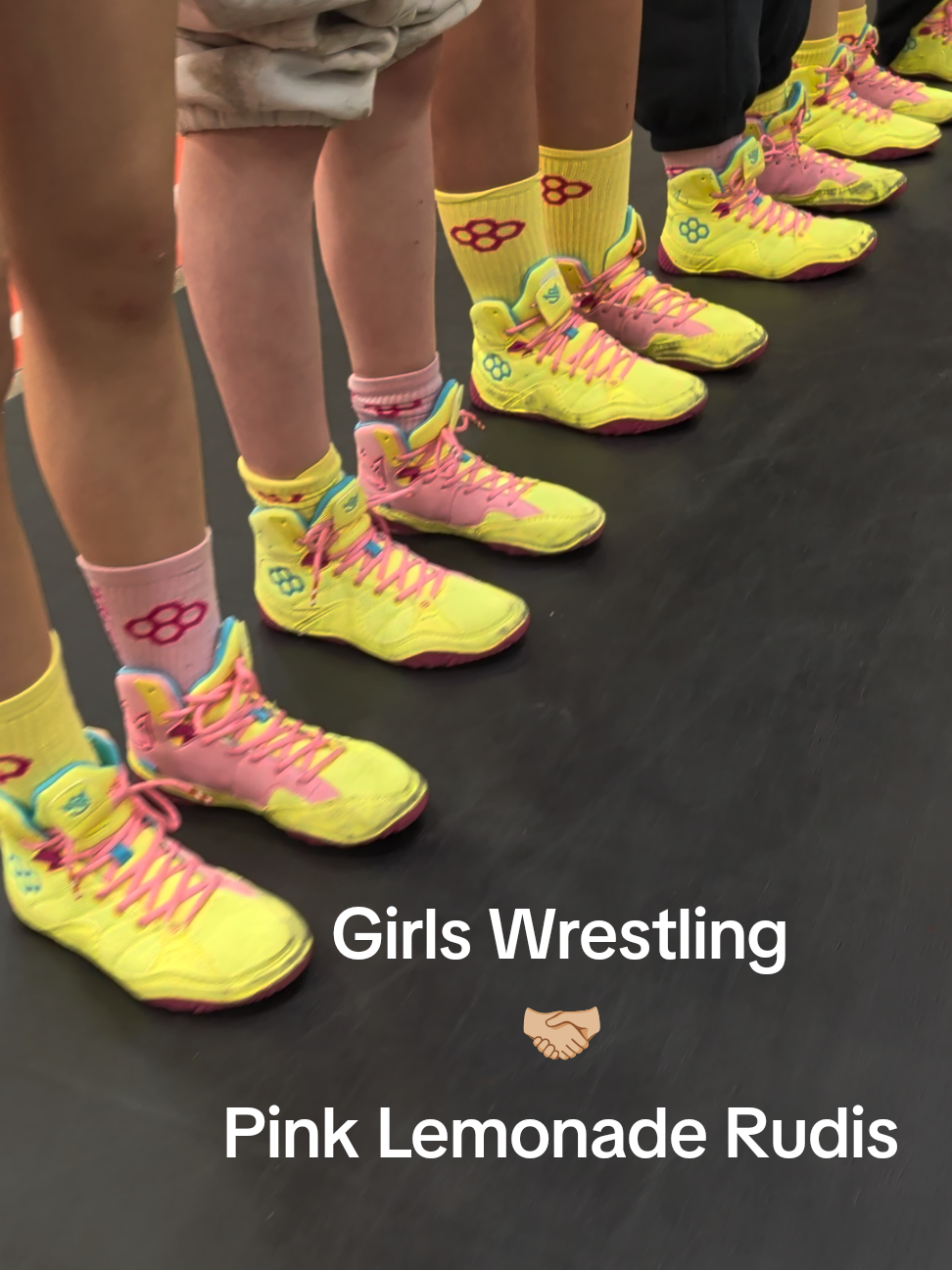 TikTok post by @sidneenoel for RUDIS. Caption reads: [...] can look cool as a team! 🤼‍♀️ @THE RUDIS....