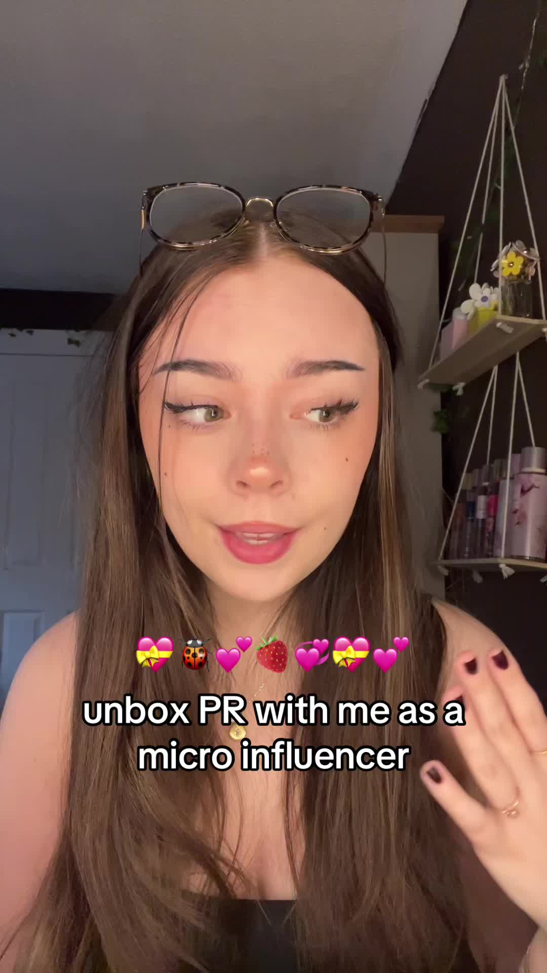 TikTok post by @elllsbellss for Getahug. Caption reads: unbox PR with me from @Getahug.co 💝💞 #getahug....