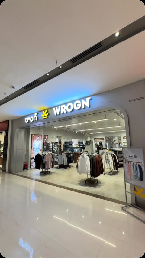 Instagram post by @prashanthega.in for Wrogn. Caption reads: [...] Them & Get Up to ₹750 OFF! 🔥 The WROGN....