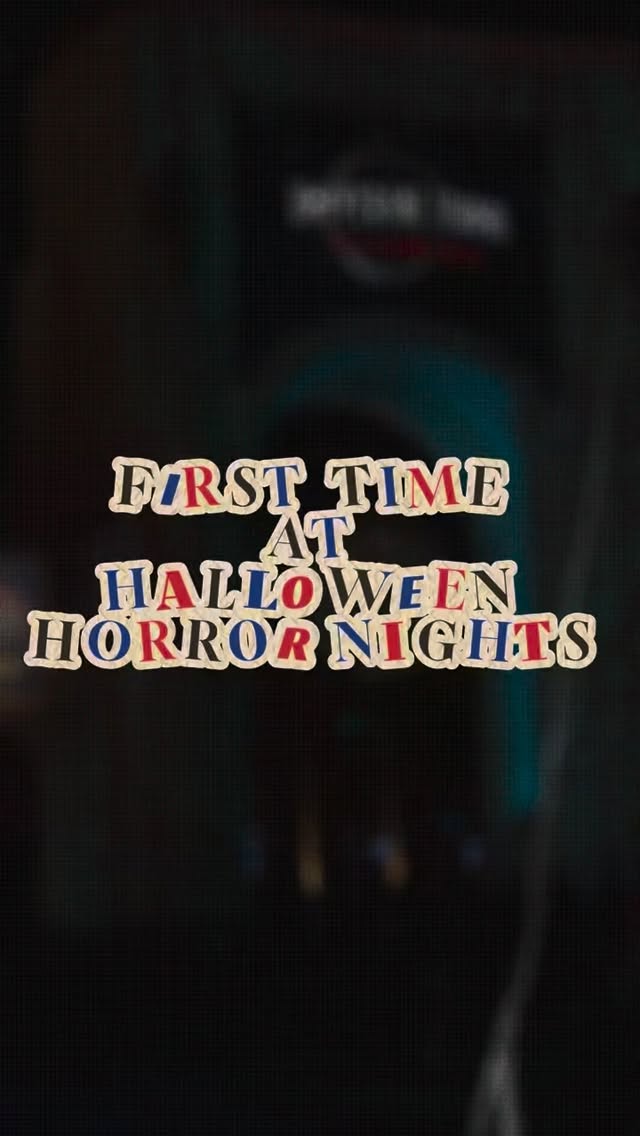 Instagram post by @wwejevonevans for Halloween Horror Nights. Caption reads: To Prepare Myself For #HalloweenHavoc Tonight, I....