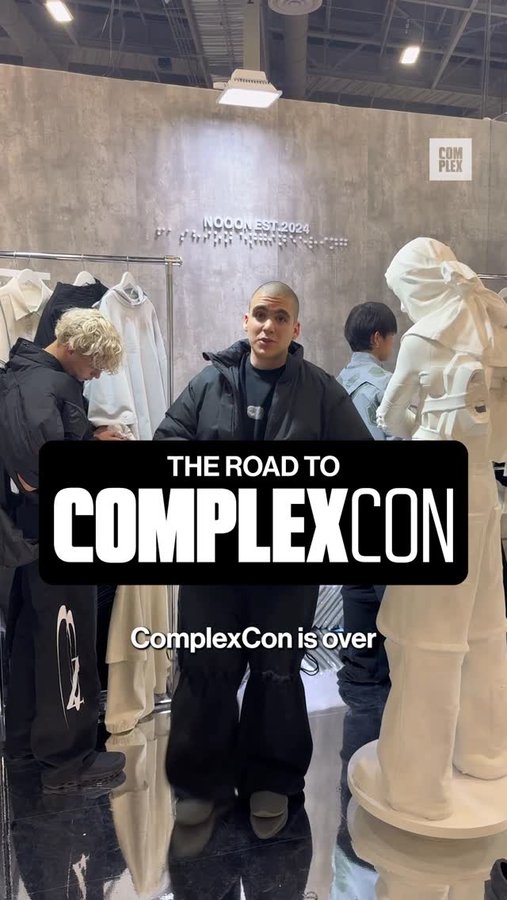 Instagram post by @josepeoon for Complex. Caption reads: [...] of preparation, @nooon.os made their....