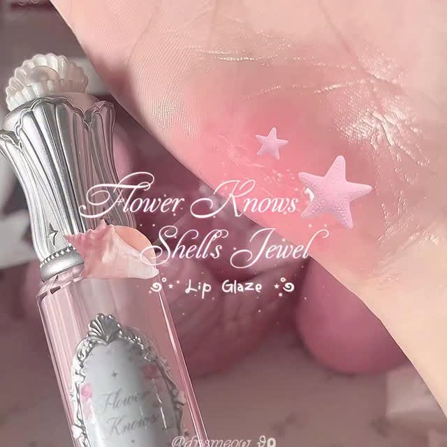 Instagram post by @dnsmeow for Flower Knows. Caption reads: [...] 📍 Shop now on YesStyle & Flower Knows! 🧺....