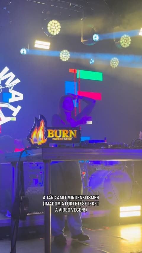 Instagram post by @bredabiaa for BURN ENERGY DRINK. Caption reads: IMÁDTALAK @snowattackofficial ❤️ @burn_energy.