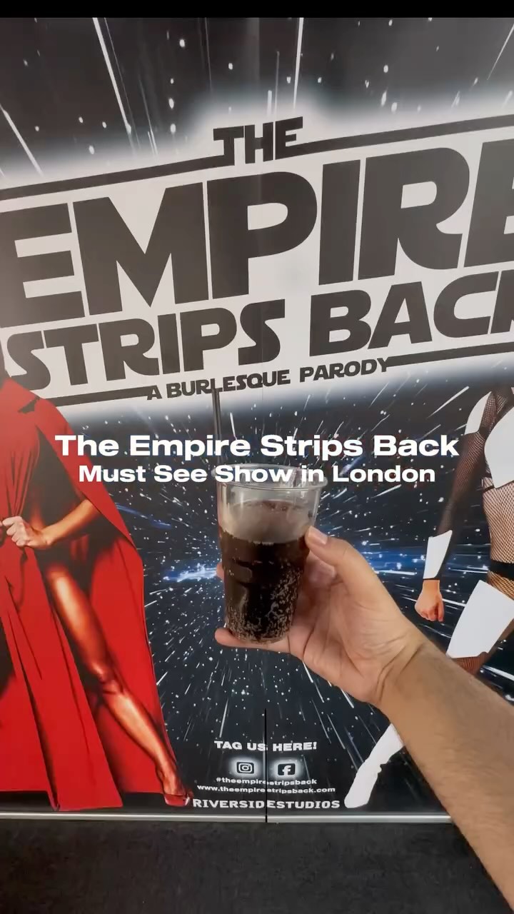 Instagram post by @dilbaghgill for VISIT LONDON. Caption reads: ✖️I was invited down to experience The Empire....