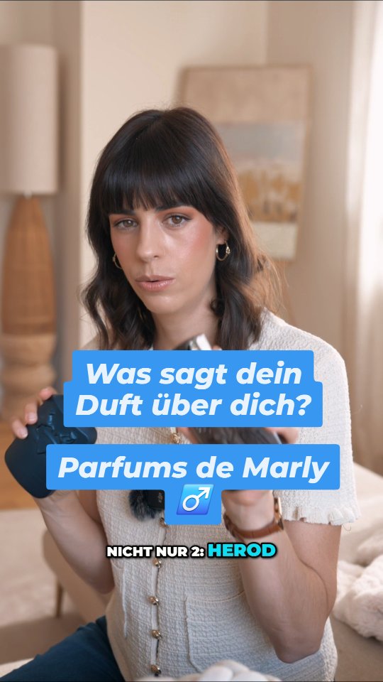 Instagram post by @lenisscents for PARFUMS de MARLY. Caption reads: [...] kein Geld geflossen) Heute: Parfums de Marly....