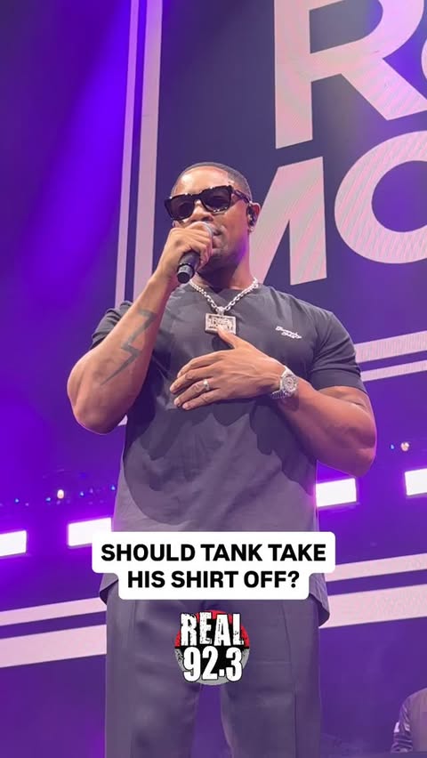 Instagram post by @bigboysneighborhood for iHeartRadio. Caption reads: Y’all tryna see #Tank take his shirt off⁉️👀....
