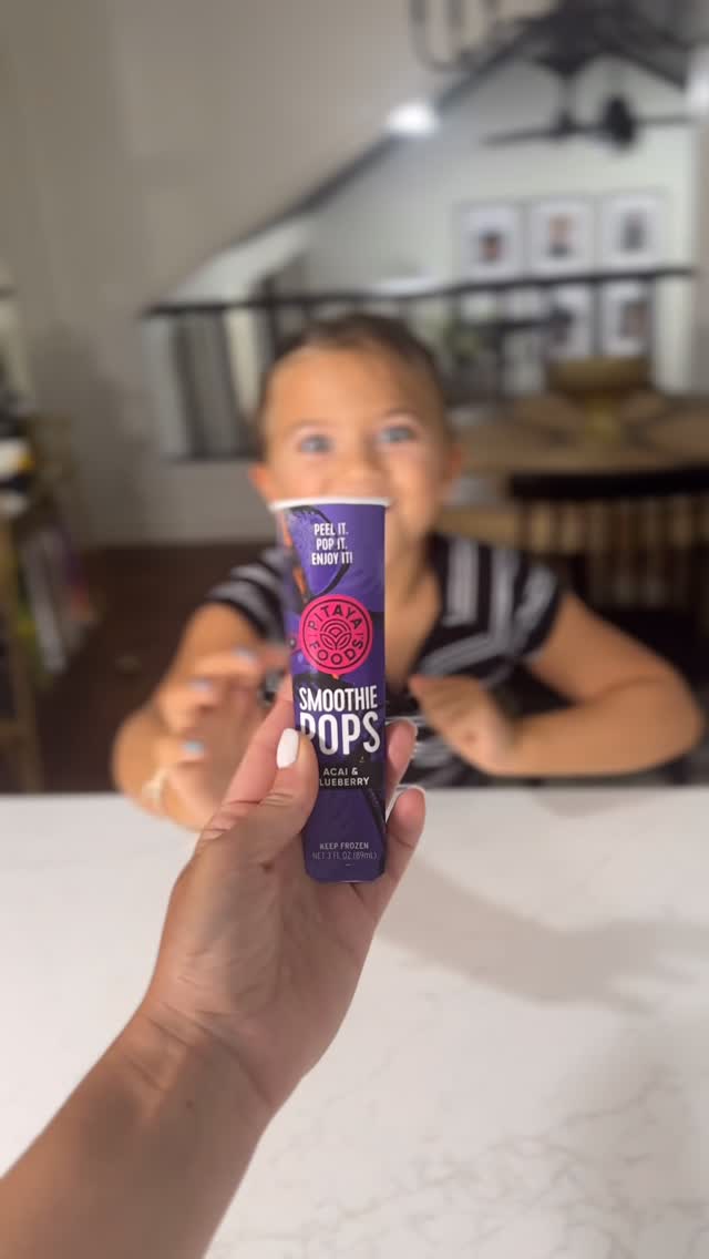 Instagram post by @daniellepiercee for Pitaya Foods. Caption reads: It’s always popsicle season. 🧃🥭 These new....