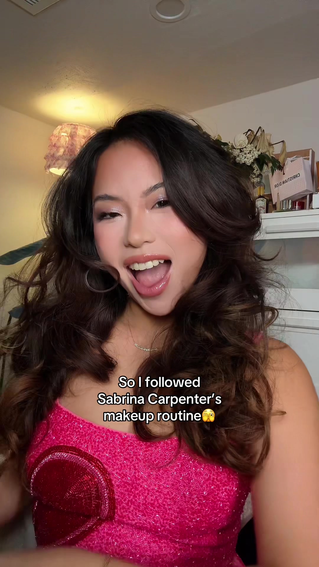 TikTok post by @christxiee for Batiste. Caption reads: How did we do😶‍🌫️ @Batiste .