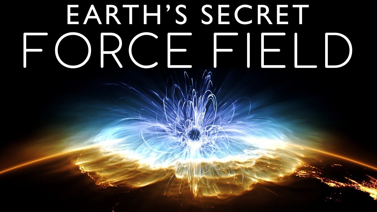 YouTube post by @astrumspace for NATURE. Caption reads: The Energy Field Around Earth You've Never Heard....