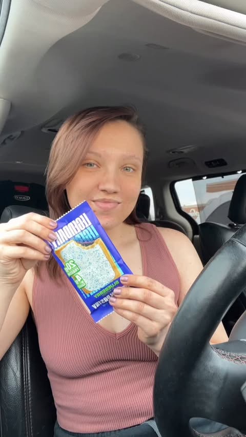 Instagram post by @mamaruppert for Legendary Foods. Caption reads: [...] protein in a pastry?!? YES PLEASE😍....