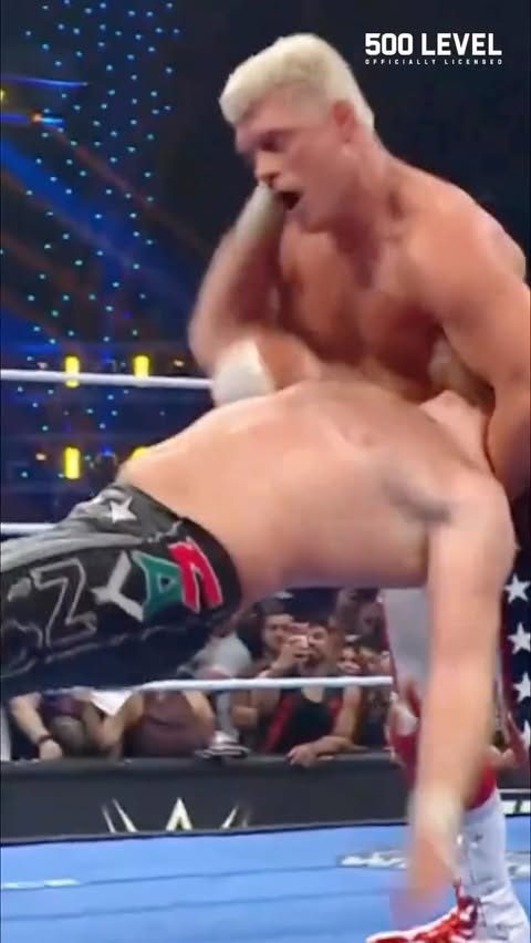 Instagram post by @thewrestlingclassic for 500 LEVEL. Caption reads: [...] 👊🏽 This segment is brought to you by....