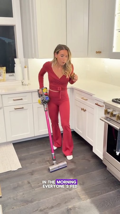 Instagram post by @francescasnest for Whole Foods Market. Caption reads: Just got home from the gym, and the morning....