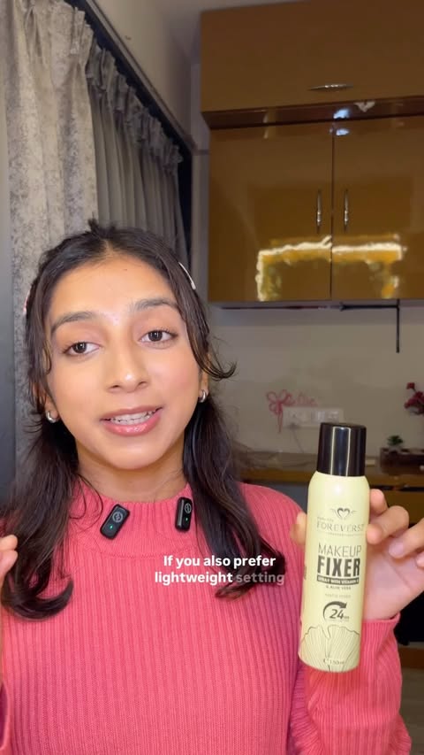 Instagram post by @brolifeincamera_ for Daily Life Forever 52. Caption reads: Makeup setting spray that feels like nothing, and....